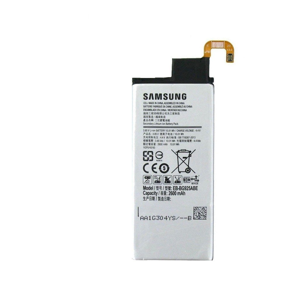 Samsung Galaxy S6 edge G925F Battery 2600mAh EB-BG925ABE (Gold) Samsung Galaxy S6 edge G925F Battery 2600mAh EB-BG925ABE (Gold)